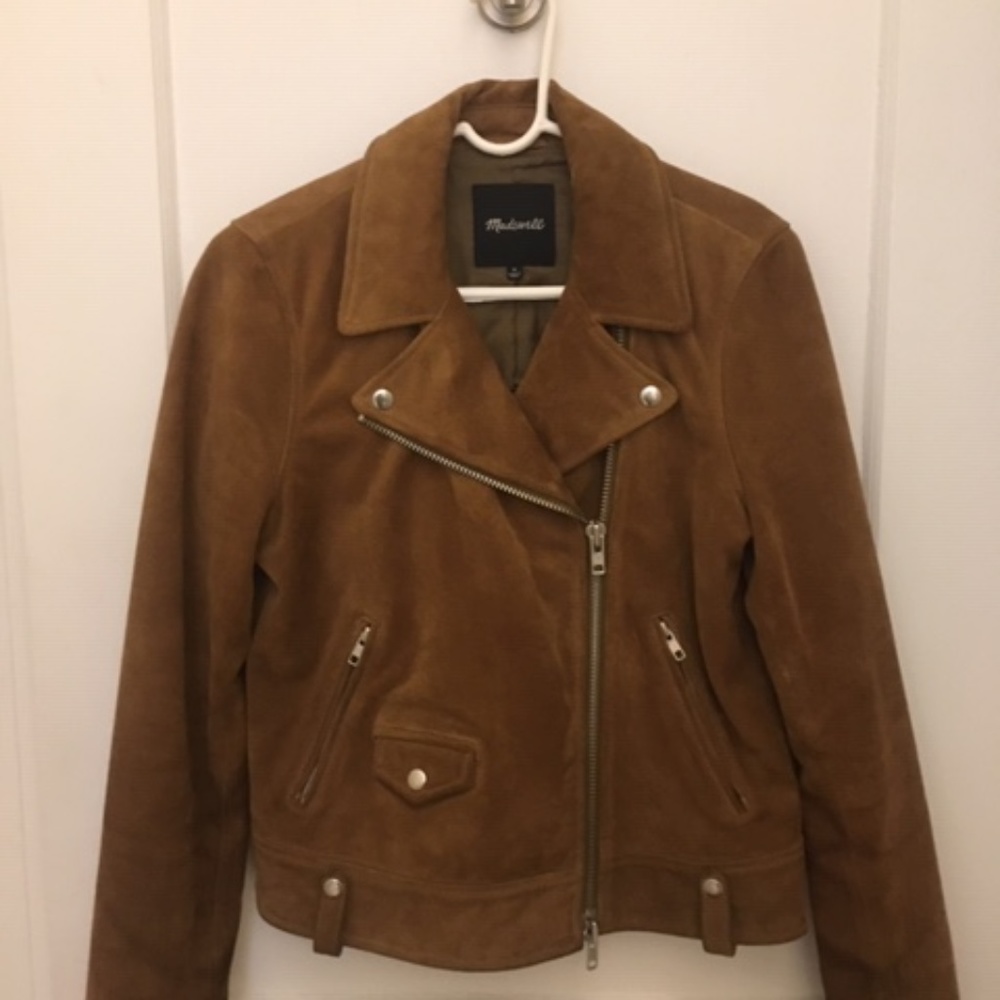 Madewell Suede Leather Jacket